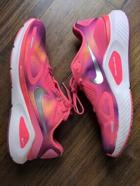 Nike Structure 26 Running Shoes - Pink Purple Gradient